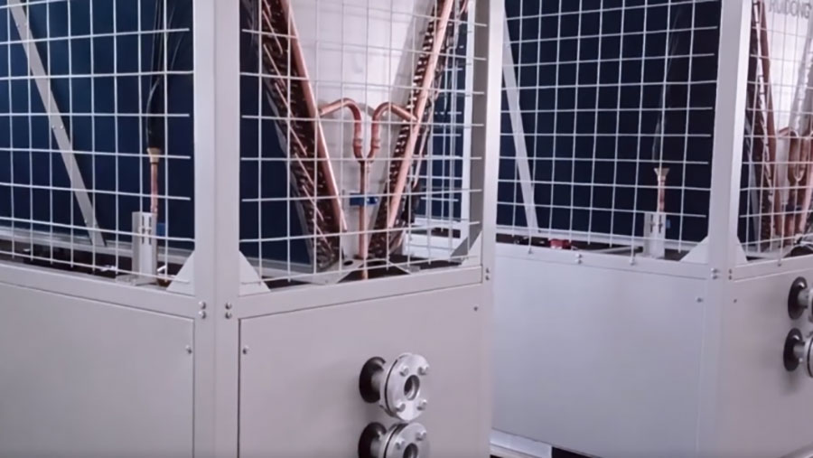 Air Cooled Scroll Water Chiller and Heat Pump, 60kW